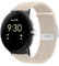 MiRowy Bracelet pour Google Pixel Watch 2(2023)/Google Pixel Watch (2022) Bracelet, Réglable Élastique Sport Bracelet de Remplacement en Nylon Tressée Bracelet pour Google Pixel Watch 2/1 - Abricot