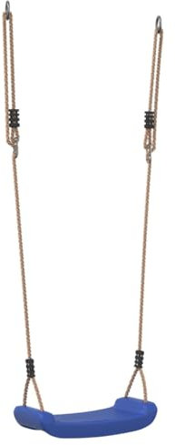 vidaXL Schaukelsitz für Kinder Verstellbar Blau, Gartenschaukel, Brettschaukel, Kinderschaukel, Kinder-Schaukelsitz, Schaukel, Kletterturm Zubehör