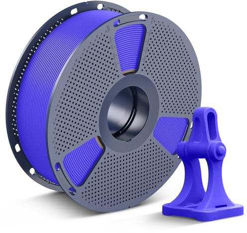 SUNLU High Speed Filamento PLA+2.0 1,75 mm, Elevata Liquidità Filamento per Stampante 3D PLA Plus 2.0, Progettato per una Stampa 3D Veloce.(1KG Blu)