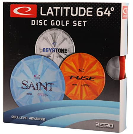 Latitude 64° Discgolf Starterpack, Retro, Advanced