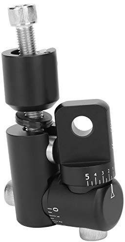 Bogenschießen Einseitige V-Bar, Einstellbarer Compoundbogenstangenstabilisator Recurve Bogenständer Compoundbogen Schnellkupplung Schießzubehör Trennhalterung Jagdschießen Stabilisator Zubehör Schwarz