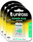 Uniross Pack de 3 Piles Alcaline 6LR61 Power Plus 9V