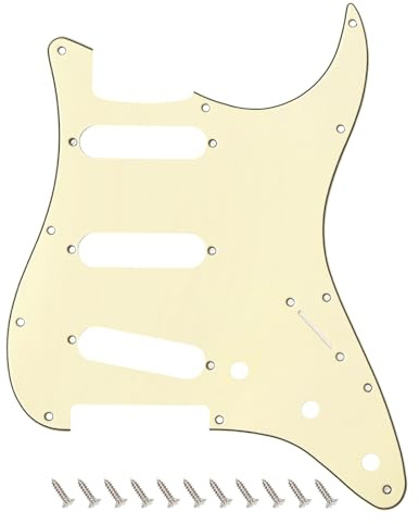 Banworks 3-Ply Electric Guitar Pickguard 11-Hole American ST SSS Pickguard
