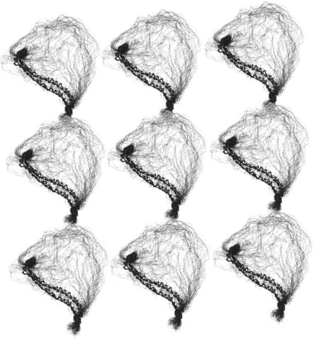 Beaupretty 100stücke Nylon Haarnetze Unsichtbares Elastisches Mesh Für Damen Und Herren Für Tänzer Krankenschwestern Stewardessen Und Mehr Schwarz