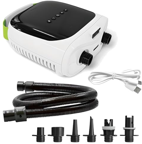 Waveline Rechargeable Dinghy SUP Kayak Inflator Air Pump Battery Pump