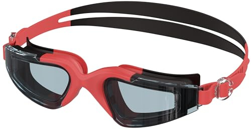 Ambienden Gafas Piscina Adultos, Antivaho HD, UV, Sello Impermeable | Lentes HD, Tecnología Antivaho, Protección UV, Sellado Impermeable, Piscina y Playa