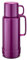 ROTPUNKT Isolierflasche 1 Liter mit integriertem Becher - Hochwertige Isolierkanne Made in Germany I Bis zu 24 h heiß & 36 h kalt (Andreas 80, Shiny Grape)