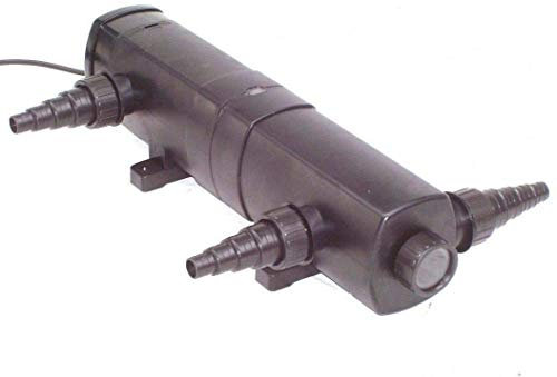 D&L Filtro de luz UVC depurador de agua, dispositivo UV, eliminador de algas para estanque [UVC-36W predeclarador 55110] AWZ