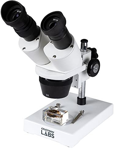 Celestron – Stereo Microscope – Celestron Labs S1030N – Ergonomic Binocular Head – 10x and 30x Magnification