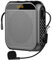 Portable Voice Amplifier for Teachers, 2200mAh Rechargeable Personal Amplifier Mic PA System Headset Microphone with Speaker for Teachers, Training, Meeting, Tour Guide, Yoga, Classroom (Black)