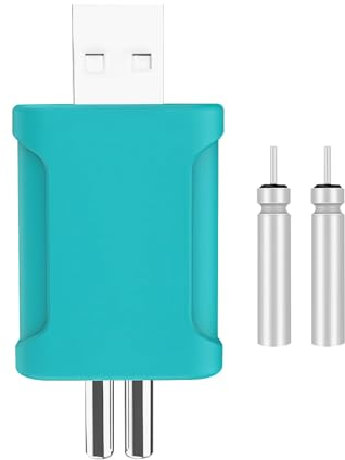 JENIZO CR 425 LED Posen Angeln Batterie, Aufladbar Akku für Angelposen Angeln Schwimmer LED Angel Posen Leuchtpose Angeln Zubehör, Wiederaufladbare CR425 USB Angelposen Akku Schwimmer Batterie