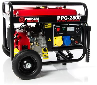 2.8 kVA Portable Petrol Generator & Wheel Set
