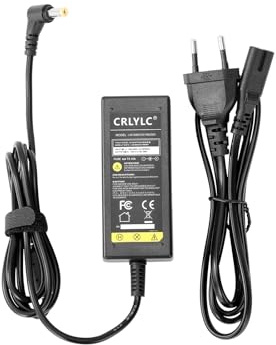 CRLYLC 40W 19V 2.15A Acer Chargeur Ordinateur Portable Acer Aspire One 531 533 1225 D255 D257 D260 D270 ZG5 PA-1300-04 A150-1006 ADP-40KD ADP-40TH ADP-40YH PC AC Adaptateur 5.5 * 1.7mm