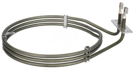 VIOKS Värmeelement ringvärmare 2 000 W ersättning för Aesthectrolux Junаnussi 357042405/2 värmeelement varmluftsvärme värmespiral för spisar mikrovågsugnar ugnar mikrovågsugnar ugnar ugnar ugnar