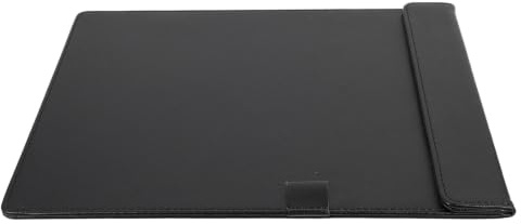 Presse-papiers Tablette D'écriture Porte-stylo A4 en Pu Noir | Réutilisable, pour Dessin et Dossier, Format Bloc-notes, Organisateur de Documents