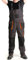 Latzhose Arbeitshose graphit 270g/m2 CLASSIC Handwerker KFZ Gärtner Mechaniker, Grau, 52