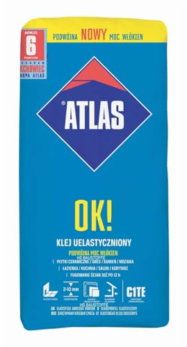 Atlas OK! Fliesenkleber C1TE 25kg 2-10 mm Elastifizierter Kleber