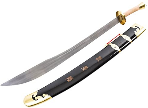 wu designs Long Quan Kung Fu Dao - Tai Chi Wushu Säbel Klingenlänge 4