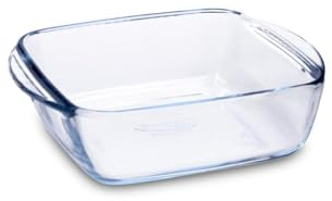 Pyrex Airfryer Fuente Cuadrada Vidrio 20x17cm -1l Transparente