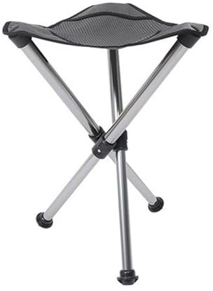 VKEID Sgabello Pieghevole a Tre Gambe Sgabelli da campeggio pieghevoli con treppiedi, 3 gambe, sedia alta Slacker, sedile a treppiede for pesca all'aperto, picnic, spiaggia, barbecue, giardino, prato