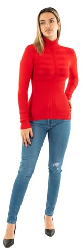 Morgan Mentos.m, suéter Mujer, Rojo (Rubis), Large (Talla del Fabricante: TL)