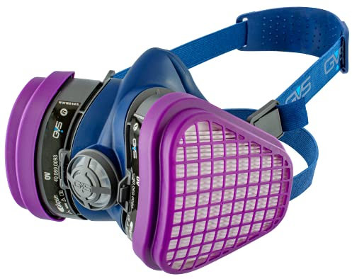 GVS SPR467 Elipse Mask with OV-P100 Filters for Dust, Organic Gases and Vapours, M/L