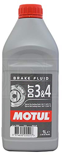 Motul DOT 3 & 4 Fully Synthetic Brake Fluid - 1 Litre