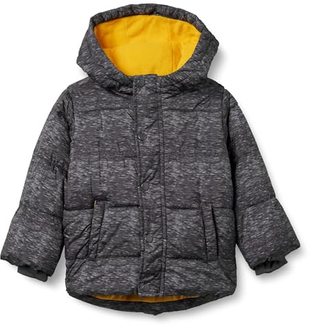 Amazon Essentials Babies, Toddlers, and Boys' Heavyweight Hooded Puffer Jacket