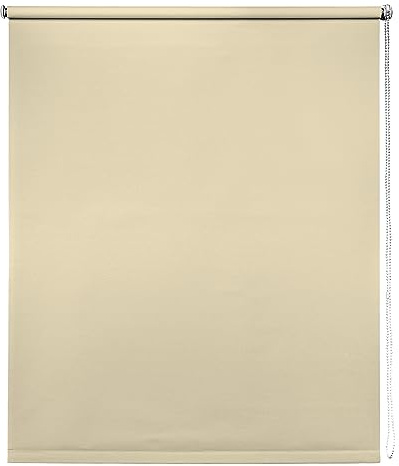 Cappuccino Thermal Blackout Roller Blind - 170cm width x 165cm drop