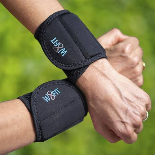 Adjustable Wrist Weights 1 LB pair (1/2 lb each cuff) Small 4 - 6