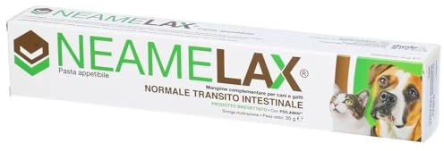 NEAMELAX pasta 30 gr, mangime complementare per contrastare malesseri e alleviare infiammazioni e infezioni nell’intestino di cani e gatti
