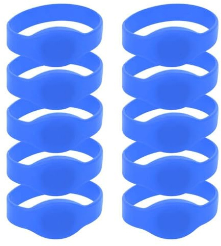 Muuookka 125 KHz IP68 RFID Proupeau de Bracelet 10pcs Contrôle D'Accès à Carte D'Identité de Carte D'Identité pour la Salle de Sauna de la Piscine à L'Hôtel
