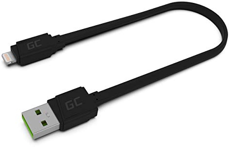 Kabel USB-A - Lightning 25cm Kurzes Ladekabel Schnellladekabel für Apple iPhone 14 13 12 11 SE Pro Max | iPhone X XR XS Max | iPhone 8 7 Plus | iPhone 6 6S 5 5C 5S Plus | iPad Air/Pro/Mini | iPod