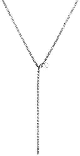 Purelei® Pure Kette Damen (Silber) – Halskette Damen aus langlebigem Edelstahl – Wasserfeste Kette – max. 60 cm Länge verstellbar – Halskette für deinen individuellen Look