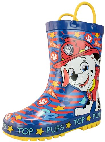 Paw Patrol Botas Impermeables para Niños La Patrulla Canina Azul EU 26 (UK 8)