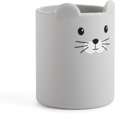 Back2Fun - Portapenne per bambini in morbido silicone, portapenne multiuso con design tenero animaletto, organizza articoli scolastici e altro ancora. Cancelleria divertente pensata per il ritorno a