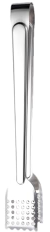 Pince à barbecue, pince à griller, pince de cuisson, poignée de précision pour saucisses et viandes, en acier inoxydable résistant à la chaleur pour buffets et fêtes, 22,9 cm de taille pour barbecue