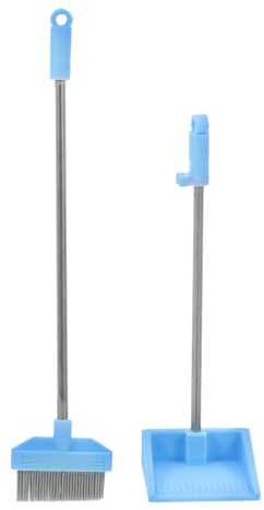 Healeved Décoration pour Mini-Maison Mini-Balai Mini-Pelle à Poussière Accessoires De Nettoyage Miniature Outils De Ménage pour Maison De Poupée