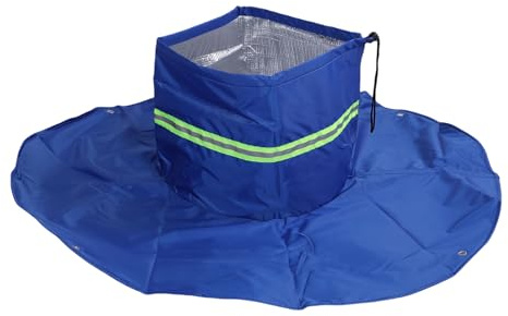 LiebeWH Protector de Raíces de Palmera, Cubierta de Planta de Invierno de Tela Oxford 210D con Función Termostática, 4 Clavos de Tierra para Protección contra el Clima Frío Al Aire en Césped, Huertos