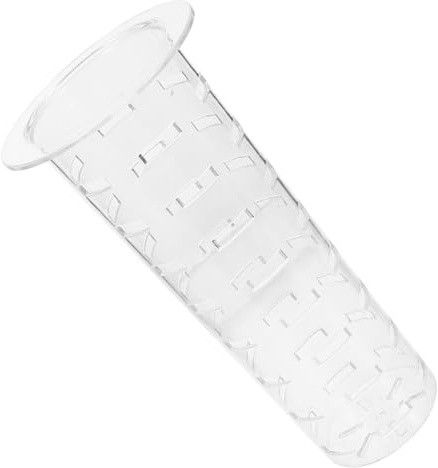 Abaodam Dispenser Bevande Acrilico da 4l Infusore, Filtro per Polpa e Residui, Design per Decorazione Cucina