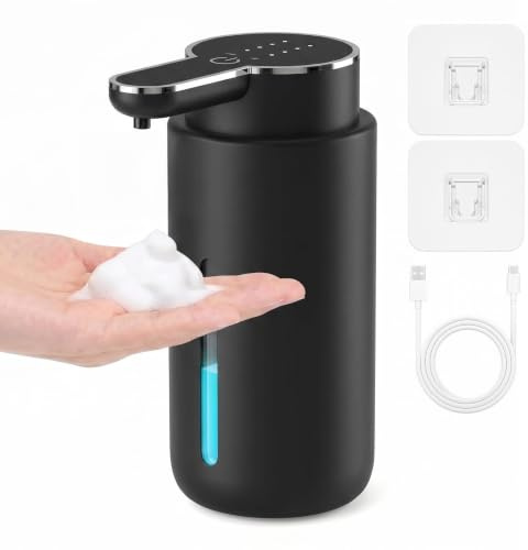 400ml Dispensador Jabón Baño, 4 Niveles Espuma Dispensador Jabon Baño