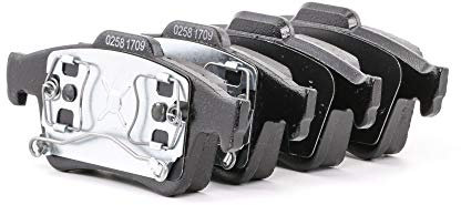 VALEO - Plaquettes de frein First - 301472 - Jeu de 4 plaquettes - Essieu arrière - Entièrement équipés avec accessoires montés