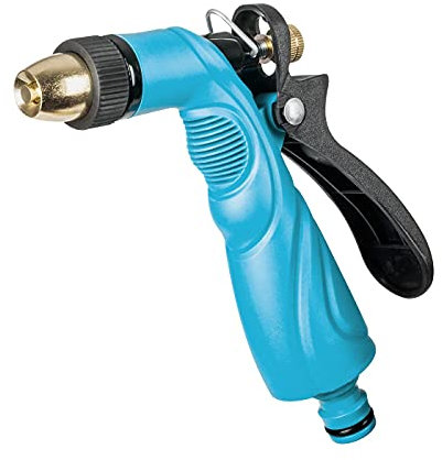 Cellfast Pistola De Riego 2 Funciones Aspersor De Césped para Césped Flores Plantas Bloqueo del Funcionamiento Continuo Basic