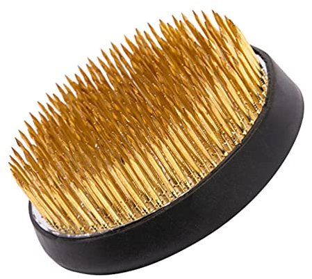 Cabilock Blumen Igel Rund Kupfer Blumen Frosch Halter 7cm Japan Ikebana Kenzan Blumenarrangement Blumengestecke Japanische Kunst Blumen Arrangieren Halter