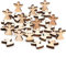 Angioletti Decorativi da spargere, Set di 32: Angeli in Legno, Portafortuna, Decorazioni Tavolo Legno, Decorazioni Comunione, Piccoli Oggetti Decorativi, addobbi in Legno per Regali e Fai da Te, 2 cm