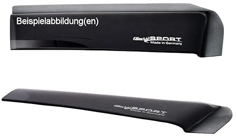 Climair Windabweiser Set vorne & hinten (mit ABE) 04-4553.KS, Farbausführung: schwarz - Kompatibel für Kia Sportage SUV, Typ QLE, Anzahl Türen: 5, Baujahr: 2016-