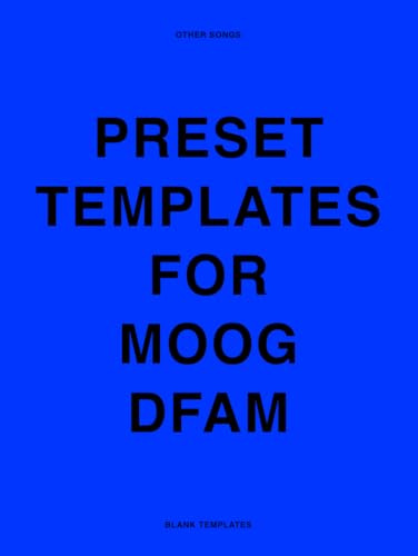 MOOG DFAM Templates & Presets