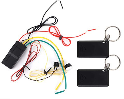 Cryfokt di Allarme Anti-dirottamento Immobilizzatore Motore Universale da 2,4 GHz per Veicoli DC12V