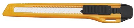 'Westcott Cutter Office, lame 9 mm, plastique, orange/noir, 1 pièce, E de 84000 BP