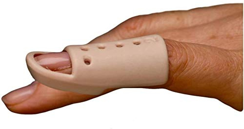 SolACE Care Mallet Finger Splint DIP Ledstöd - Tummen Skada Skena DiP Pip - Stöd för ryggradsstag - Skydd Fraktur Smärta Stack Splint - #06